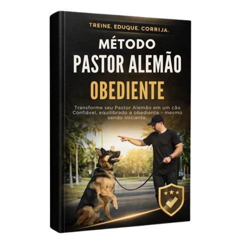 Capa do e-book Método Pastor Alemão Obediente