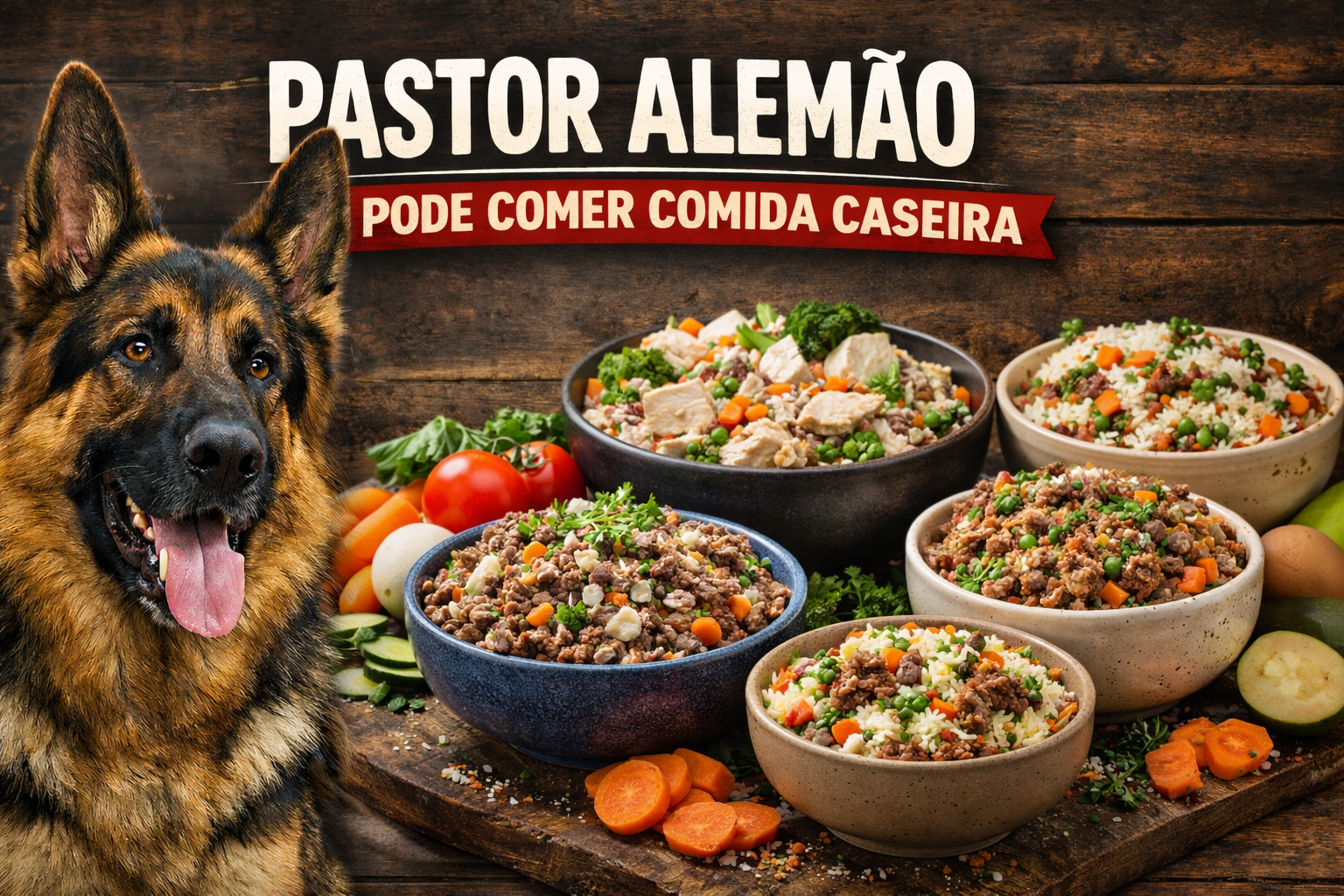 Pastor Alemão Pode Comer Comida Caseira