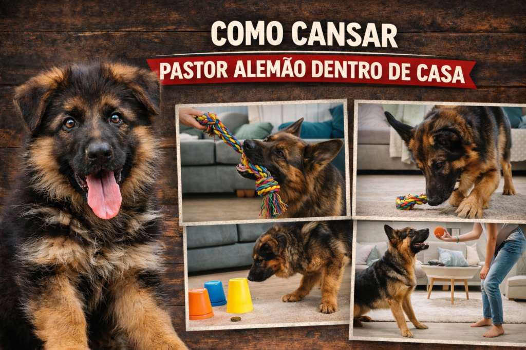 Como Cansar Pastor Alemão Dentro De Casa
