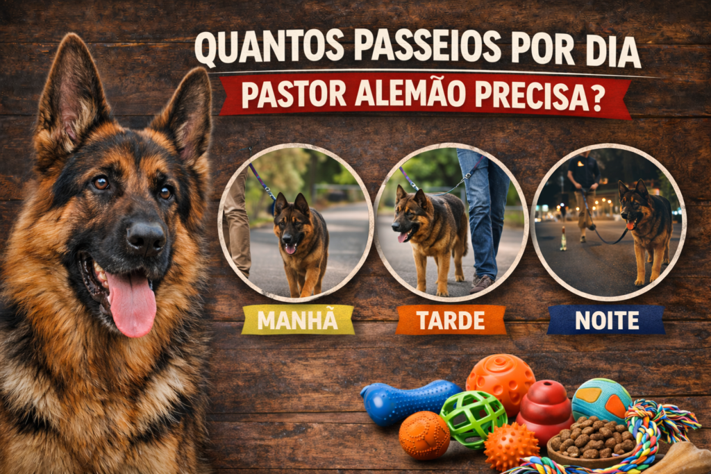 Quantos Passeios Por Dia Pastor Alemão Precisa