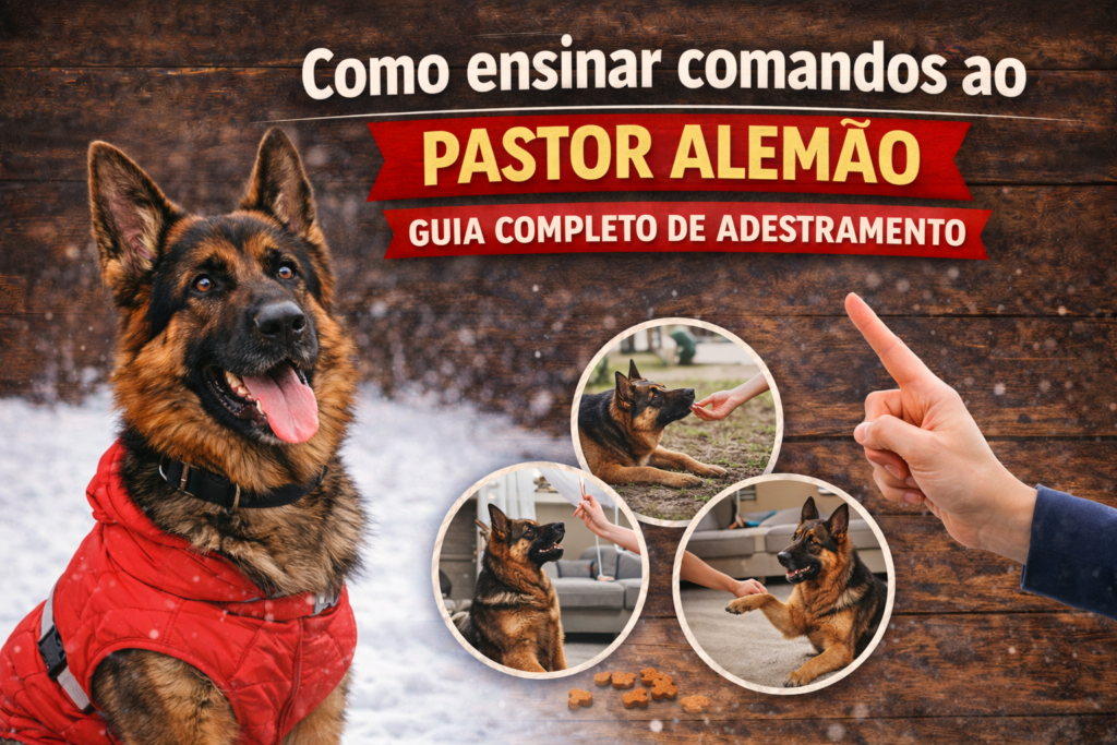 Como ensinar comandos ao pastor alemão: Guia completo de adestramento