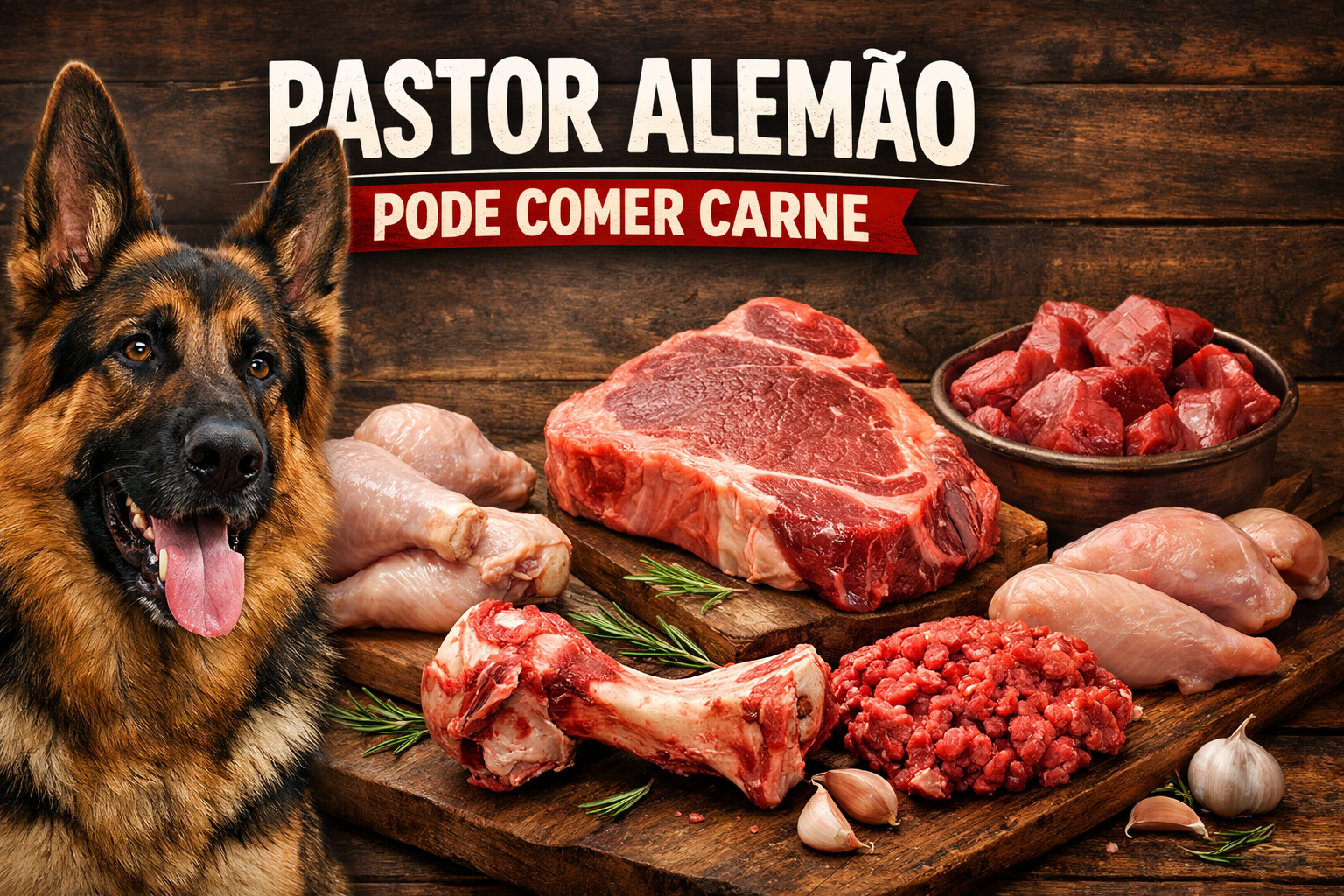 Pastor Alemão Pode Comer Carne