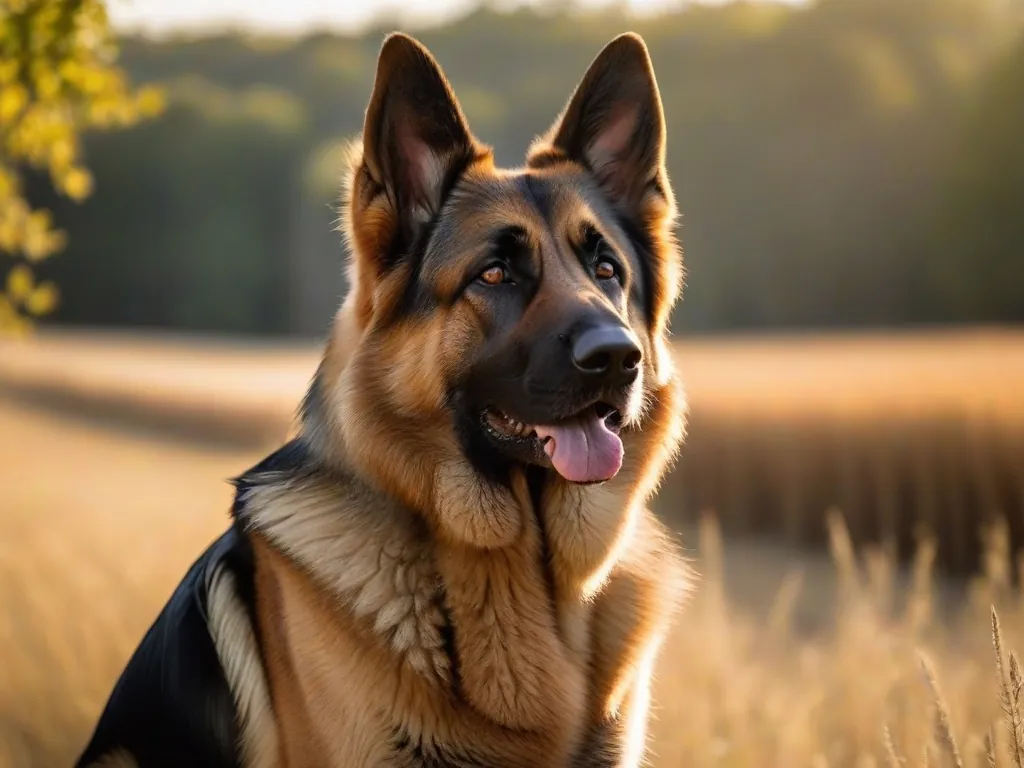 comportamento do pastor alemão adulto