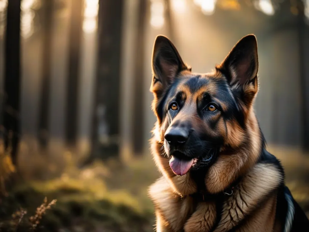 como ensinar pastor alemão a sentar