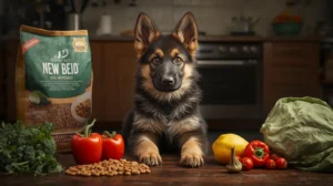 o que filhote de pastor alemão pode comer