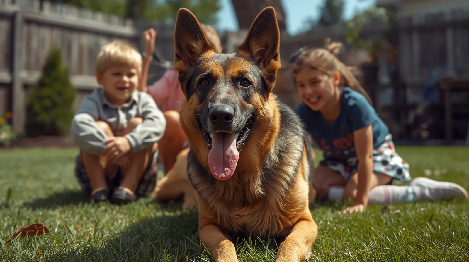 Pastor Alemão É Bom Para Família