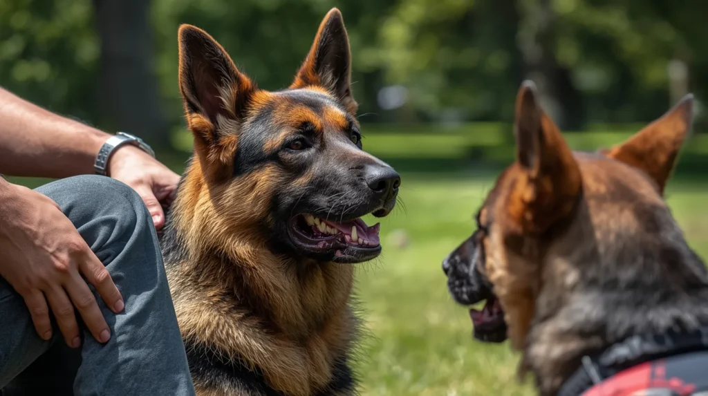 Pastor Alemão É Ciumento