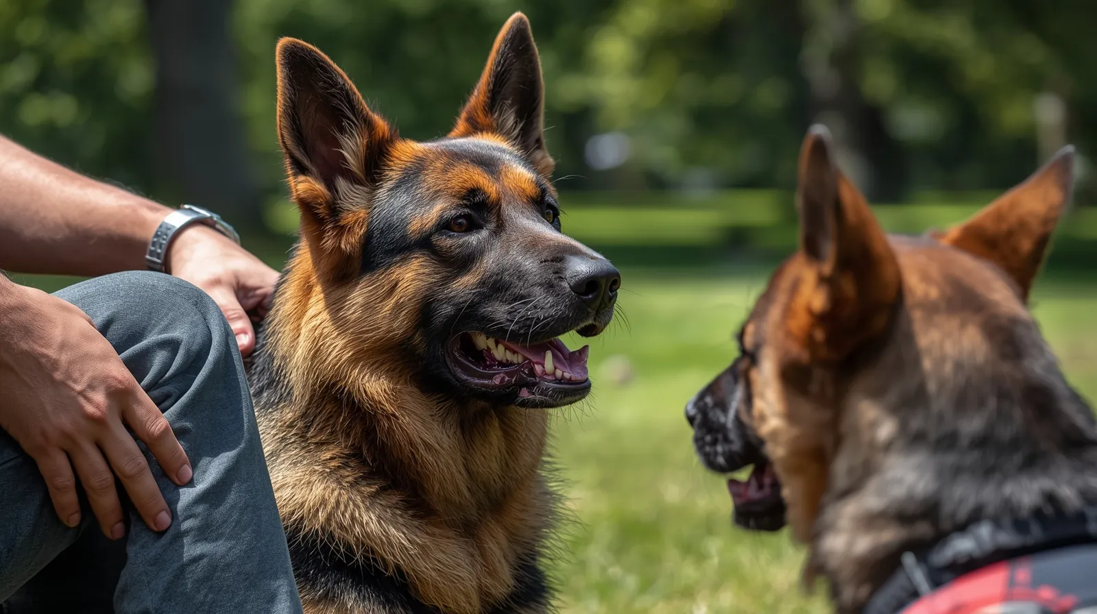 Pastor Alemão É Ciumento