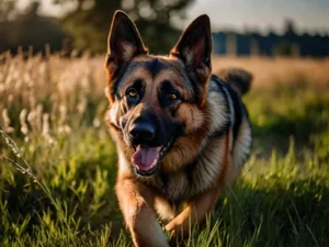 pastor alemão emagrecendo