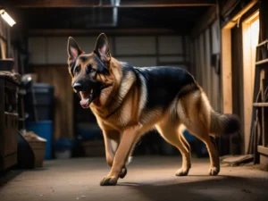 pastor alemão morde o dono