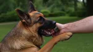 Pastor Alemão Morde O Dono