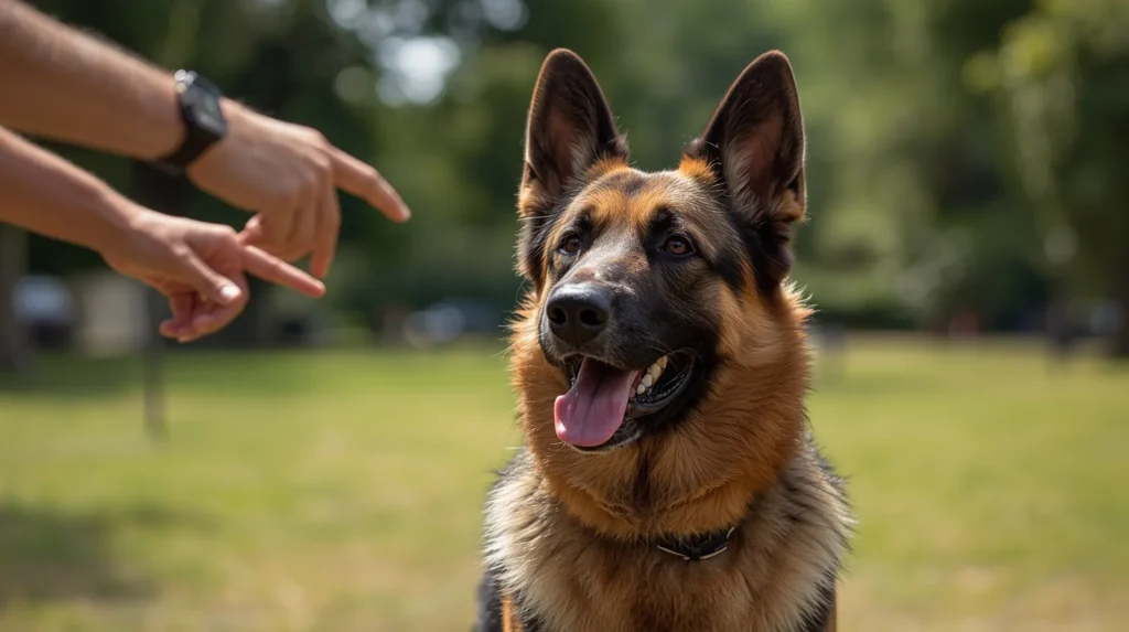 Pastor Alemão Obedece Fácil