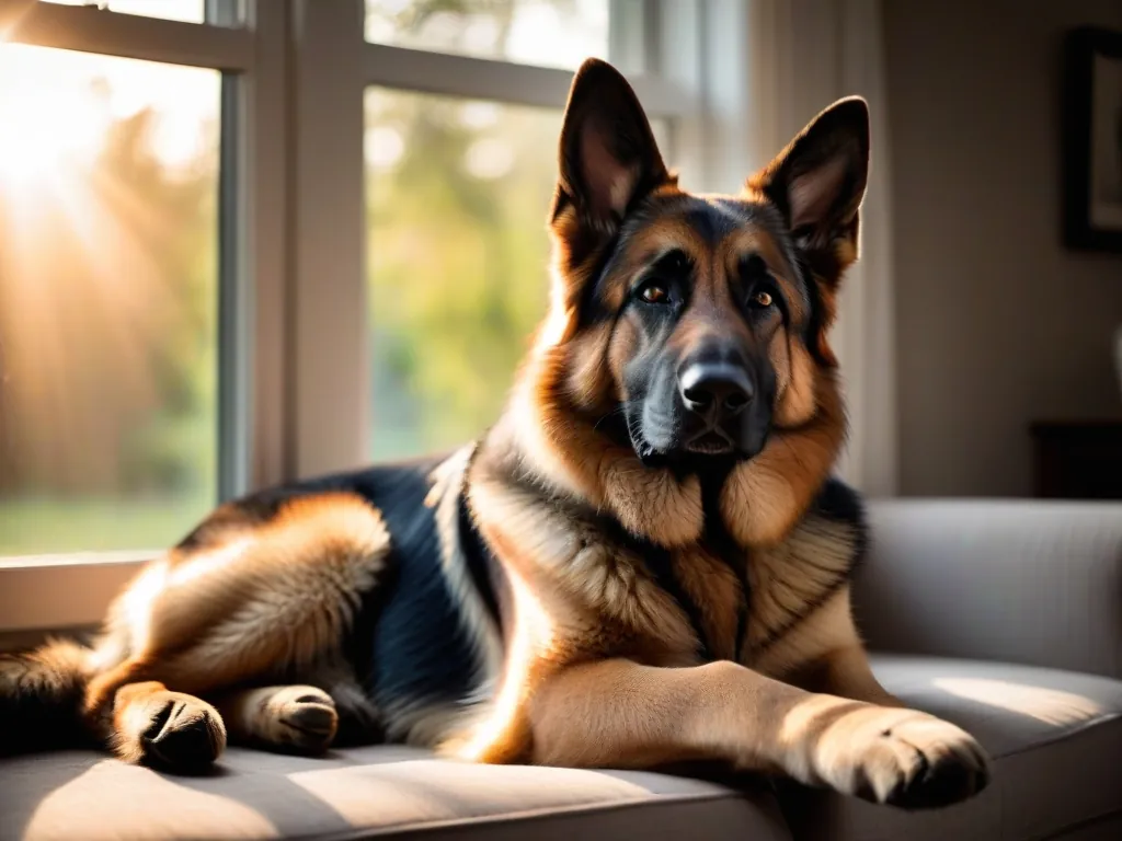 pastor alemão pode ficar sozinho