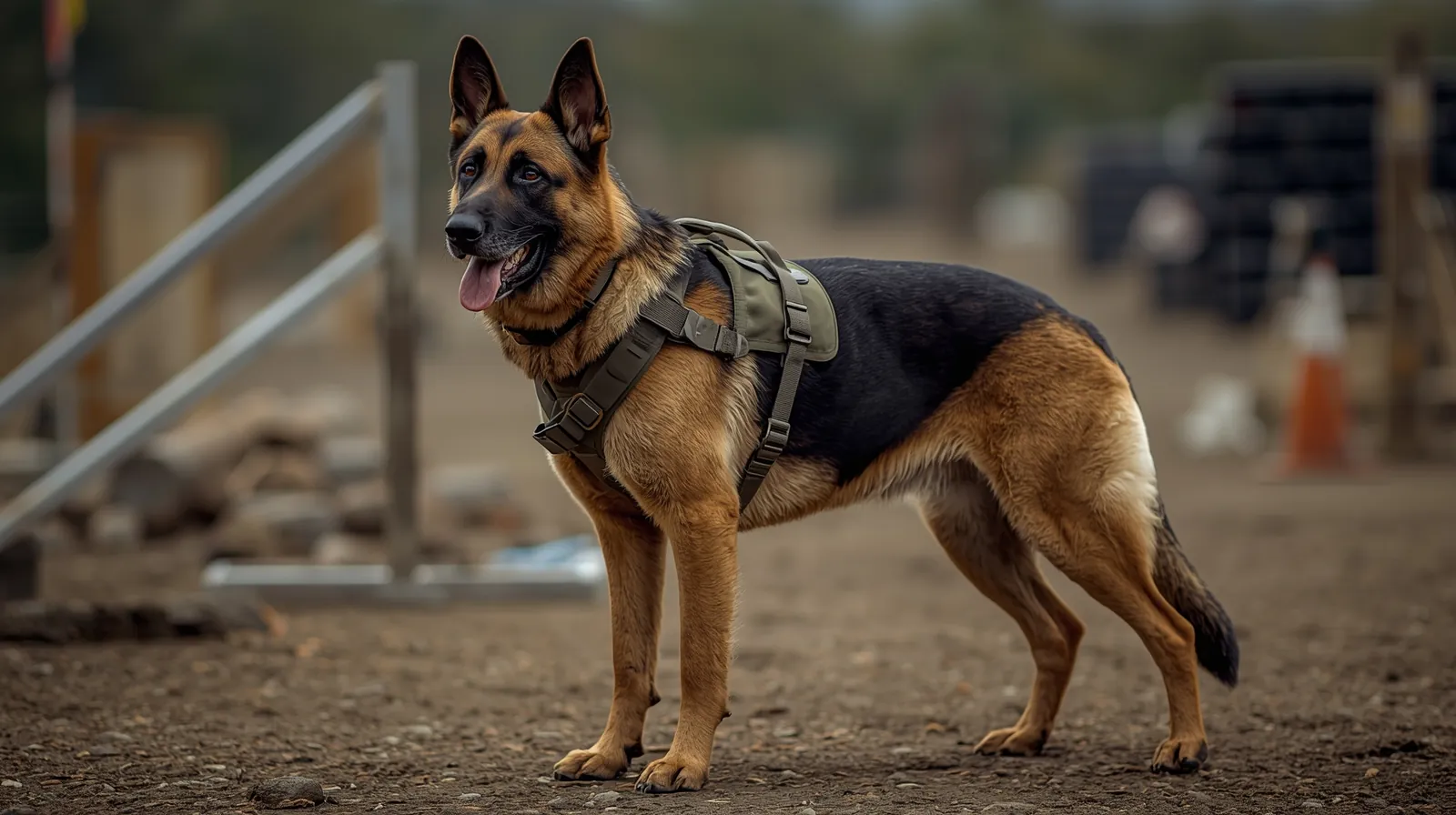 como treinar pastor alemão para cão de guarda
