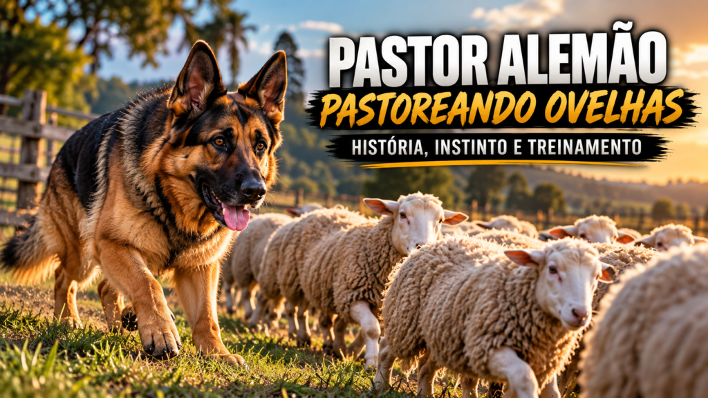 Pastor Alemão ovelhas